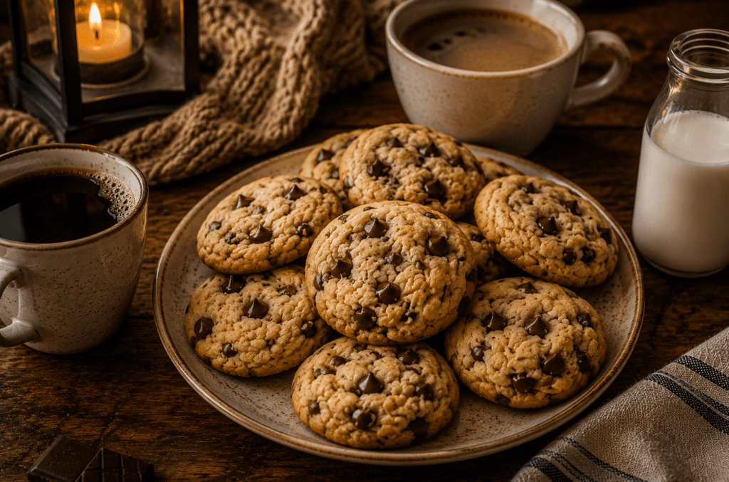 homemade pancake mix cookies served warm