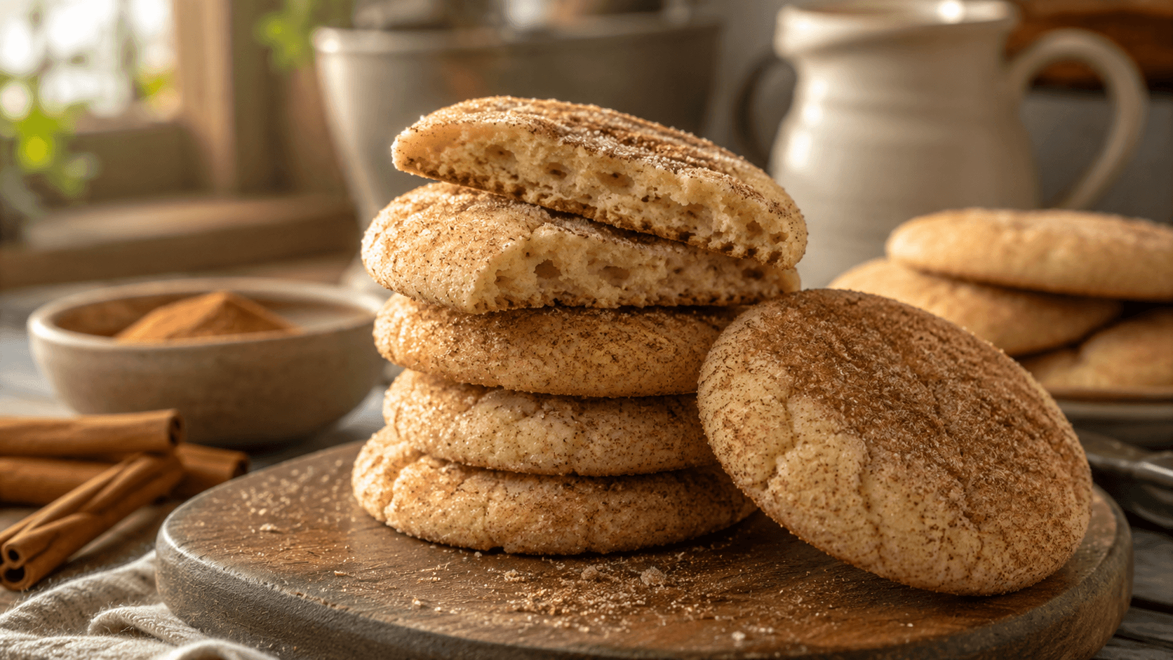 snickerdoodle cookie recipe vegan
