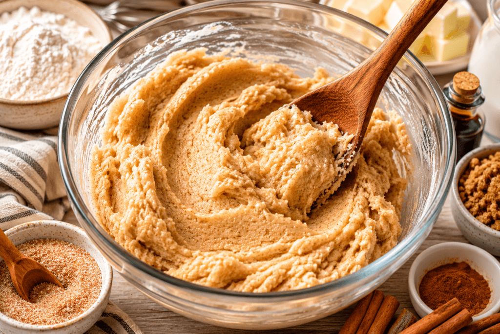 snickerdoodle dough